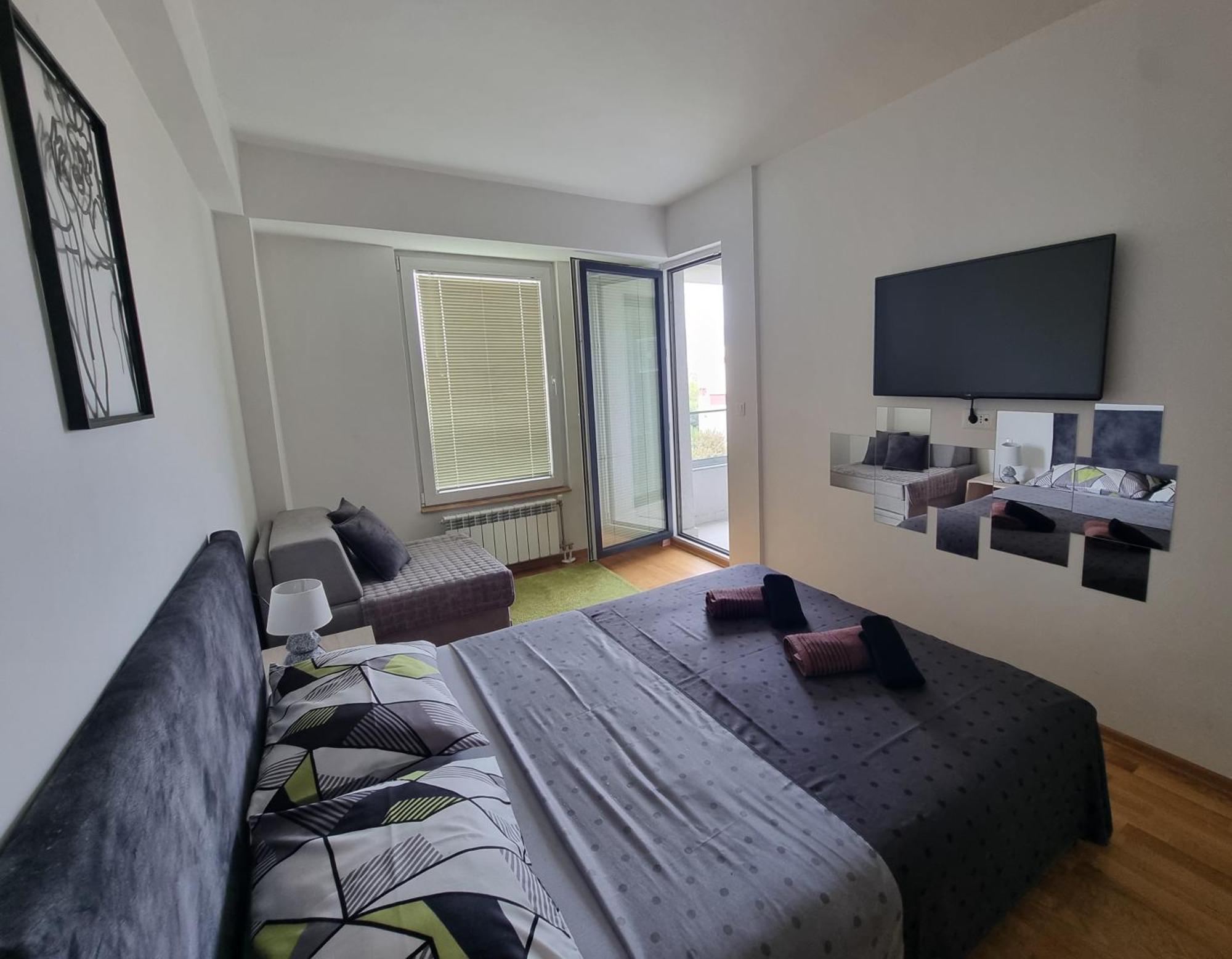 Modern & Trendy Apartment Скопье Экстерьер фото