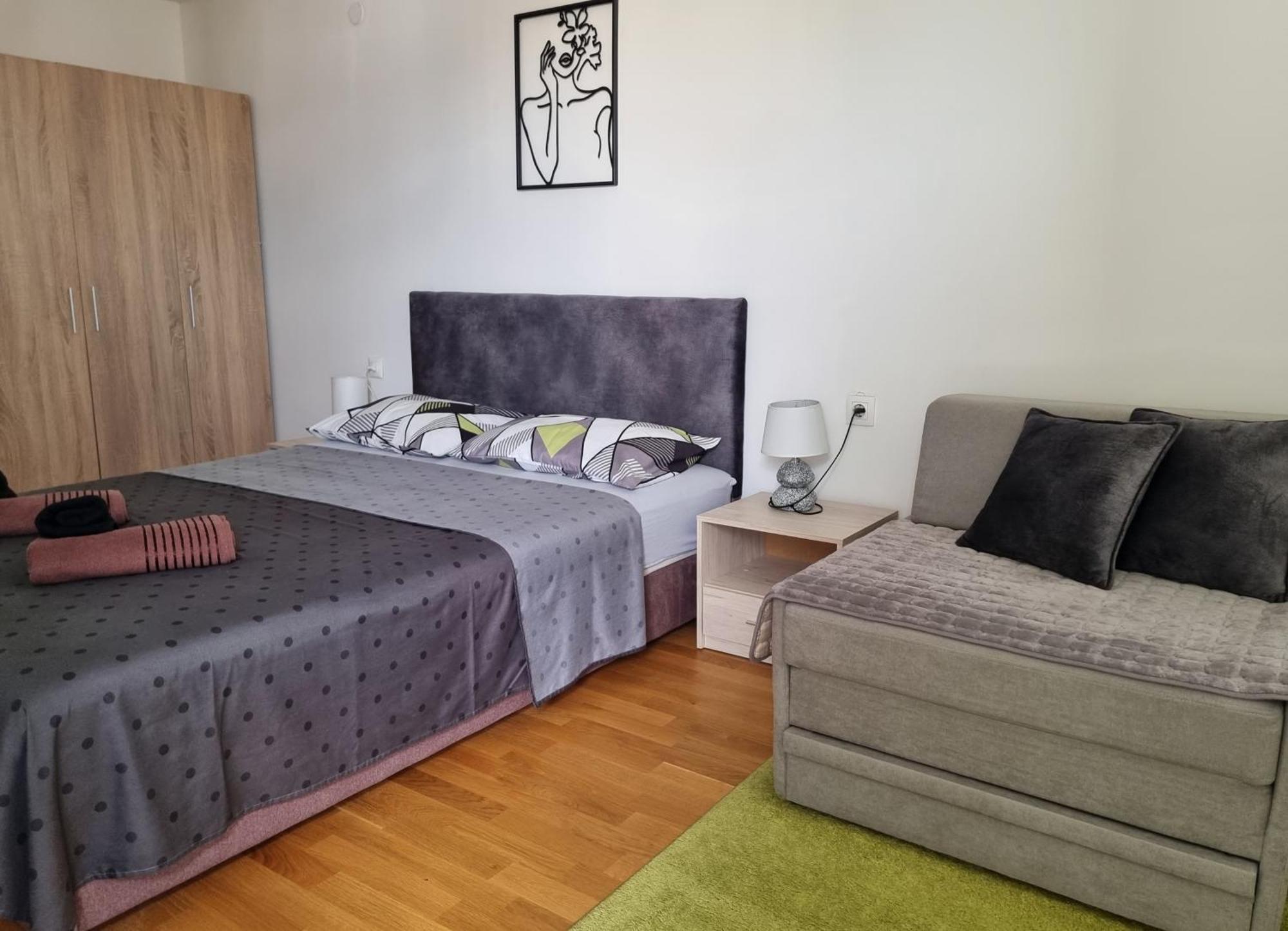 Modern & Trendy Apartment Скопье Экстерьер фото